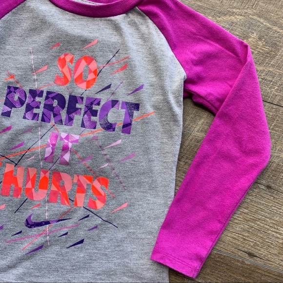 Nike Purple & Gray Top - Picture 3 of 6